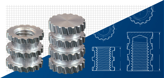 SPIROL Launches New Series of Molded-In Aluminum Threaded Inserts for Plastics